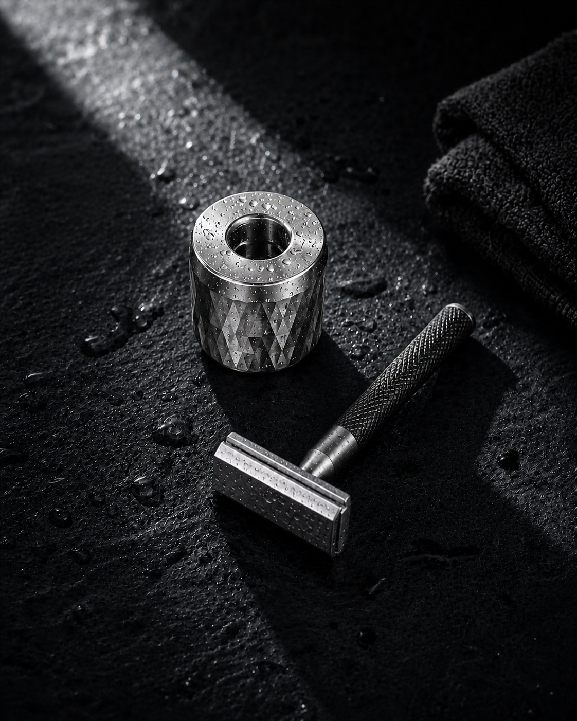 Sharply SteelDock – Aluminum Safety Razor Stand